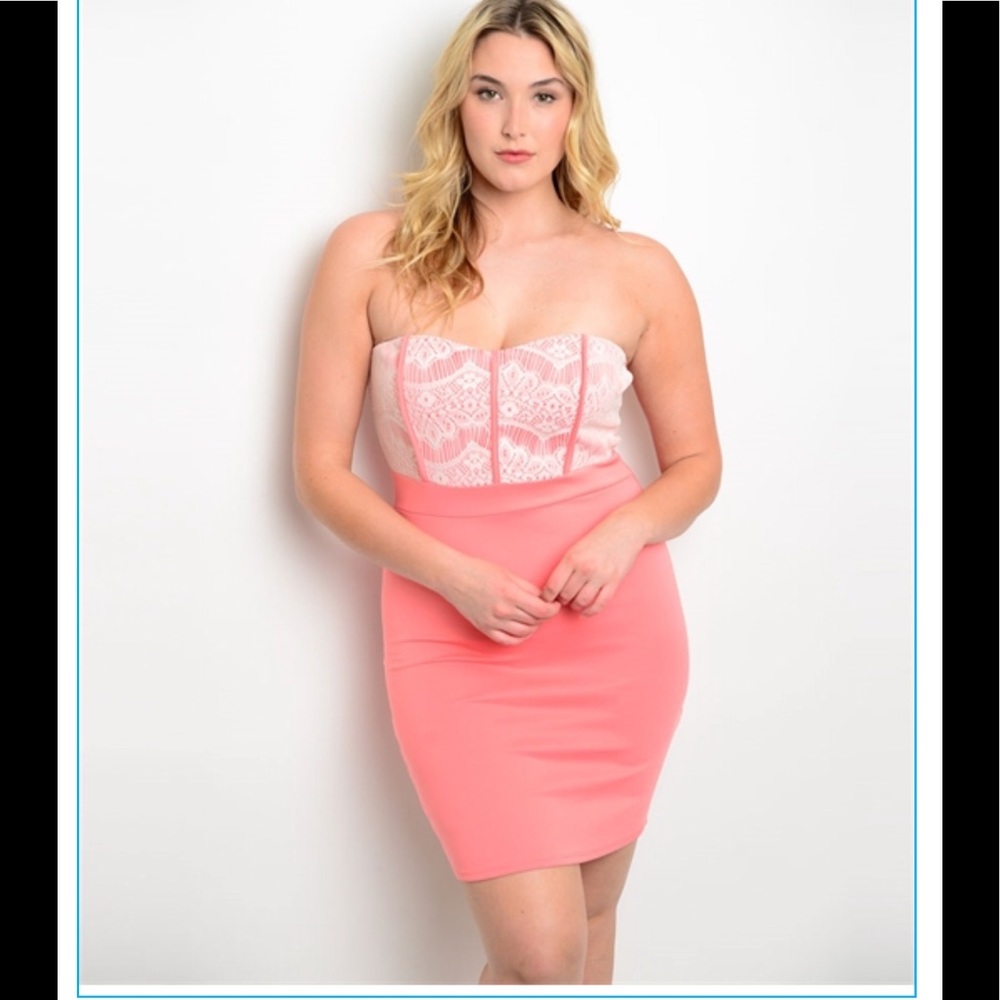 New Plus Size Dress 1X-3X